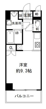クレアート難波南イービスの間取り画像