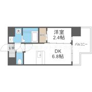 セレニテ難波ミラク弐番館の間取り画像