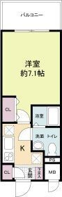 ラクラス新大阪の間取り画像