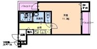フジパレス北加賀屋V番館の間取り画像