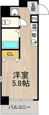 フロンティアテラス難波南（旧:エルミタージュ難波南V）の間取り画像