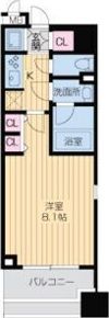 Lasante京橋（旧:エスティメゾン京橋）の間取り画像