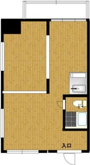 マンションキャッスルの間取り画像