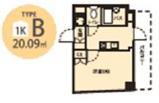 ドミール桜川IIの間取り画像