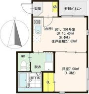 ハーモニーテラス小路東IIの間取り画像