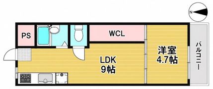 第一有隣マンションの間取り画像