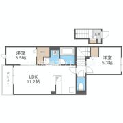 コート・ド・ボーヌ深江南南棟の間取り画像
