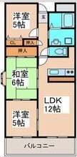 シューベリアヒラノの間取り画像
