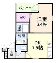 フジパレス針中野ウエストの間取り画像
