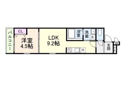 フジパレス針中野ウエストの間取り画像