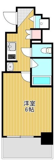 セイワパレス玉造駅上の間取り画像