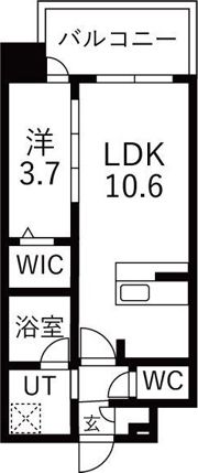 D.Clarest長田駅前の間取り画像