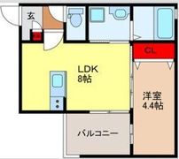 ALEGRIA弥刀の間取り画像