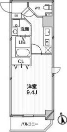 メゾン夕陽ヶ丘の間取り画像