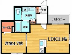 Artemis へーベルメゾンの間取り画像