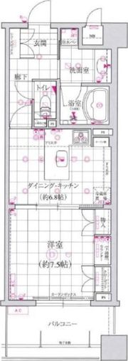 KAISEI堺の間取り画像