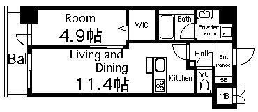 KOUKEN BLDG.の間取り画像