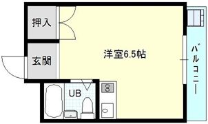 シャトー第1・2平野の間取り画像