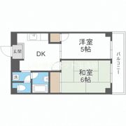 玉造レジデンスの間取り画像
