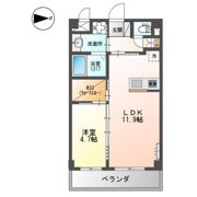 RIKI RESIDENCEの間取り画像