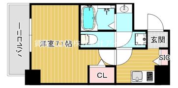 アドバンス上町台シュタットの間取り画像