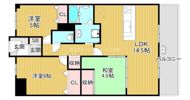 クレアシティ阿倍野の間取り画像