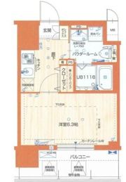 レジュールアッシュUrbanBayの間取り画像