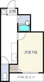 マンション弥栄の間取り画像