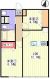 天保山第一コーポの間取り画像