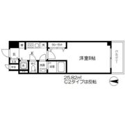エスリード谷町四丁目の間取り画像