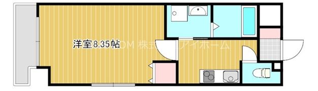 玉造レカンVIの間取り画像