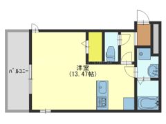 ドゥソレイユの間取り画像