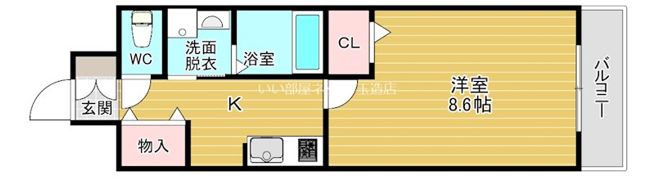 グラージュ小路の間取り画像