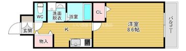 グラージュ小路の間取り画像