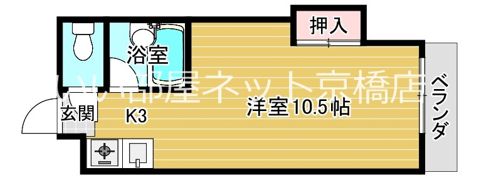 東洋プラザ桜の宮の間取り画像