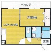 ヨジマハイツの間取り画像