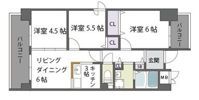 ハーヴィス・カエロンの間取り画像