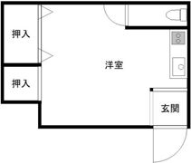 メゾン松虫の間取り画像
