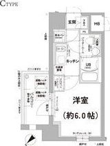 エスリード天王寺町北の間取り画像