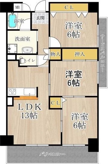間取図