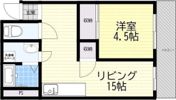 メゾン南桃園の間取り画像