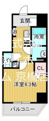 グランパシフィック毛馬の間取り画像