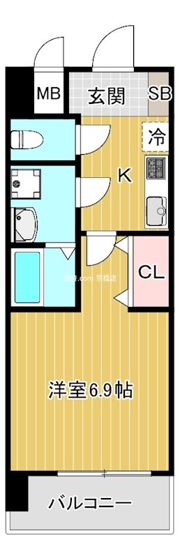 Live Casa城東中央の間取り画像