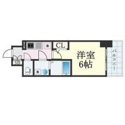 エスリード弁天町桜通レジデンスの間取り画像