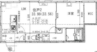 ソリティア弁天町の間取り画像