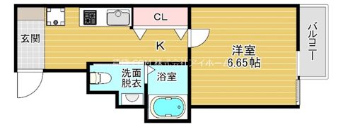 FDS上町台の間取り画像