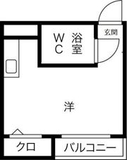 アパートメントKUMATAの間取り画像