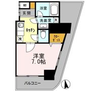 カスタリアタワー肥後橋の間取り画像