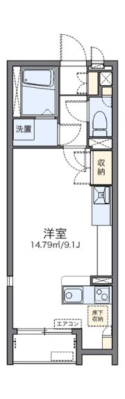 レオネクスト飛鳥の間取り画像
