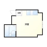 コージーフラッツ文の里の間取り画像